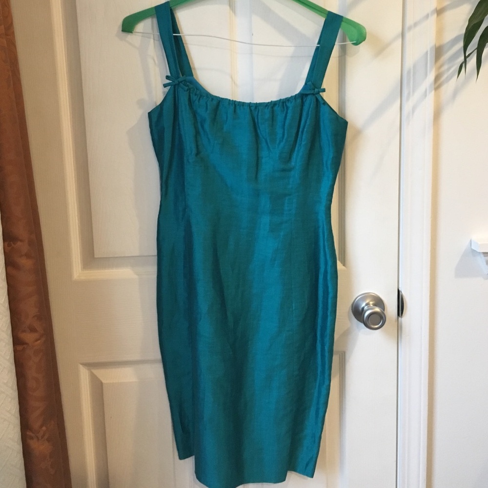 Nanette Lepore raw silk dress